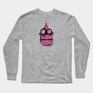 Ghost Pony Pear Shaped Long Sleeve T-Shirt